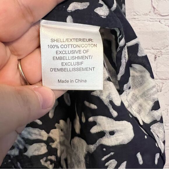 Tory Burch Beaded Floral Tunic size 4 - Picture 5 of 8